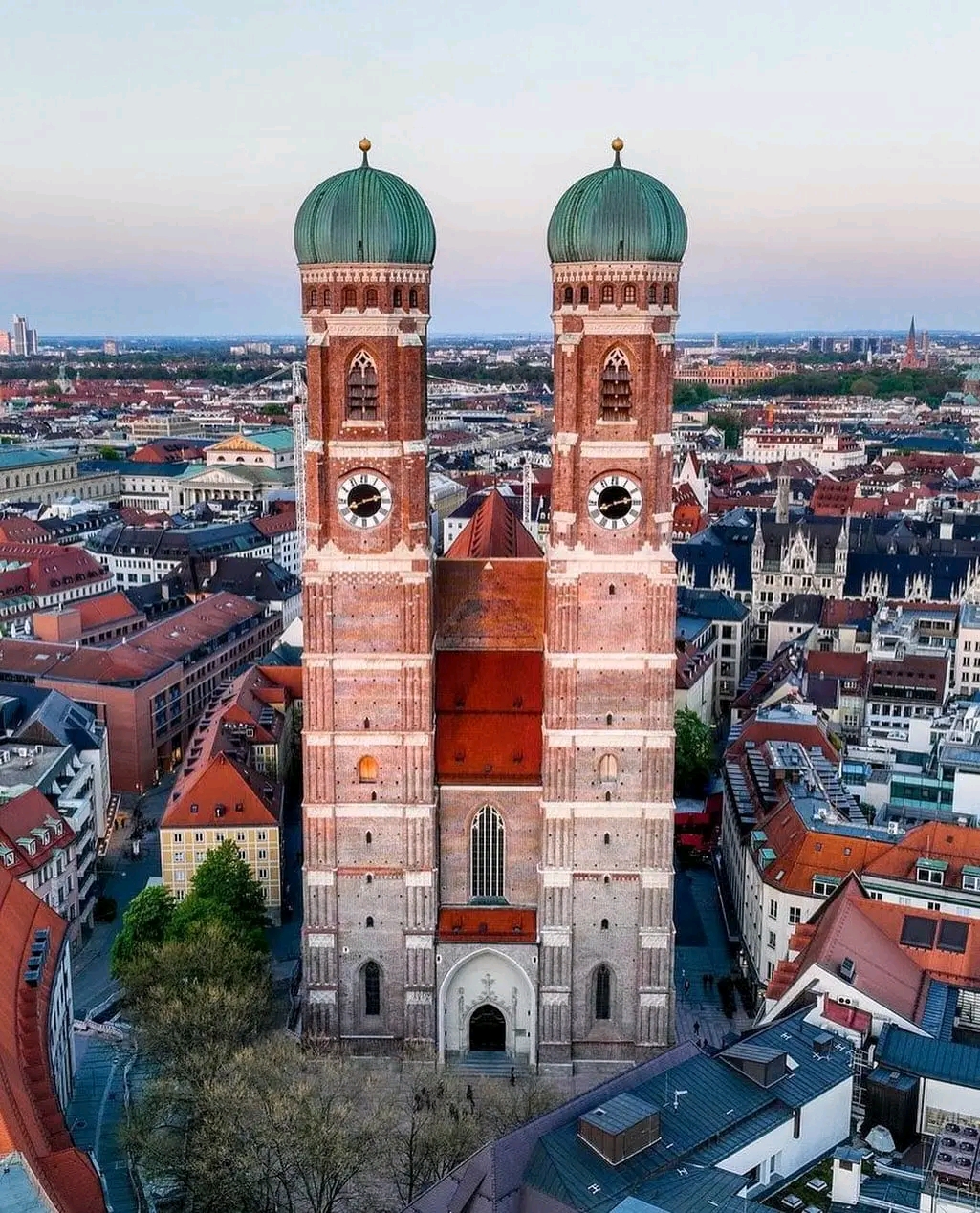 Múnich, vista de la ciudad